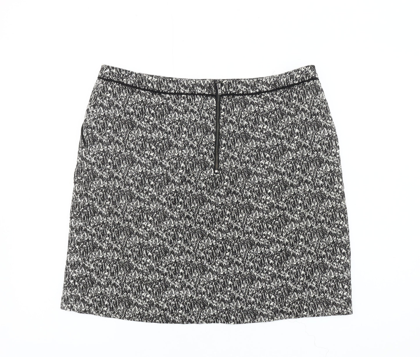 Womens UK Size 14 Wallis Straight & Pencil Tweed Skirt