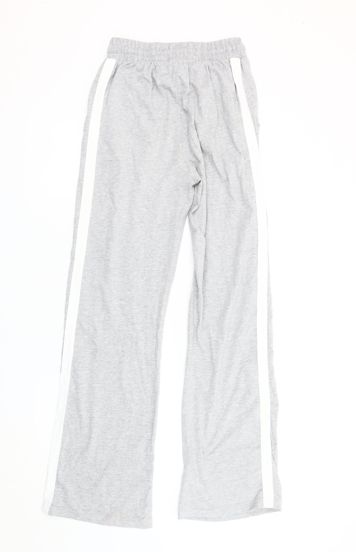 PrettyLittleThing Women’s Grey Track Pants Size 4