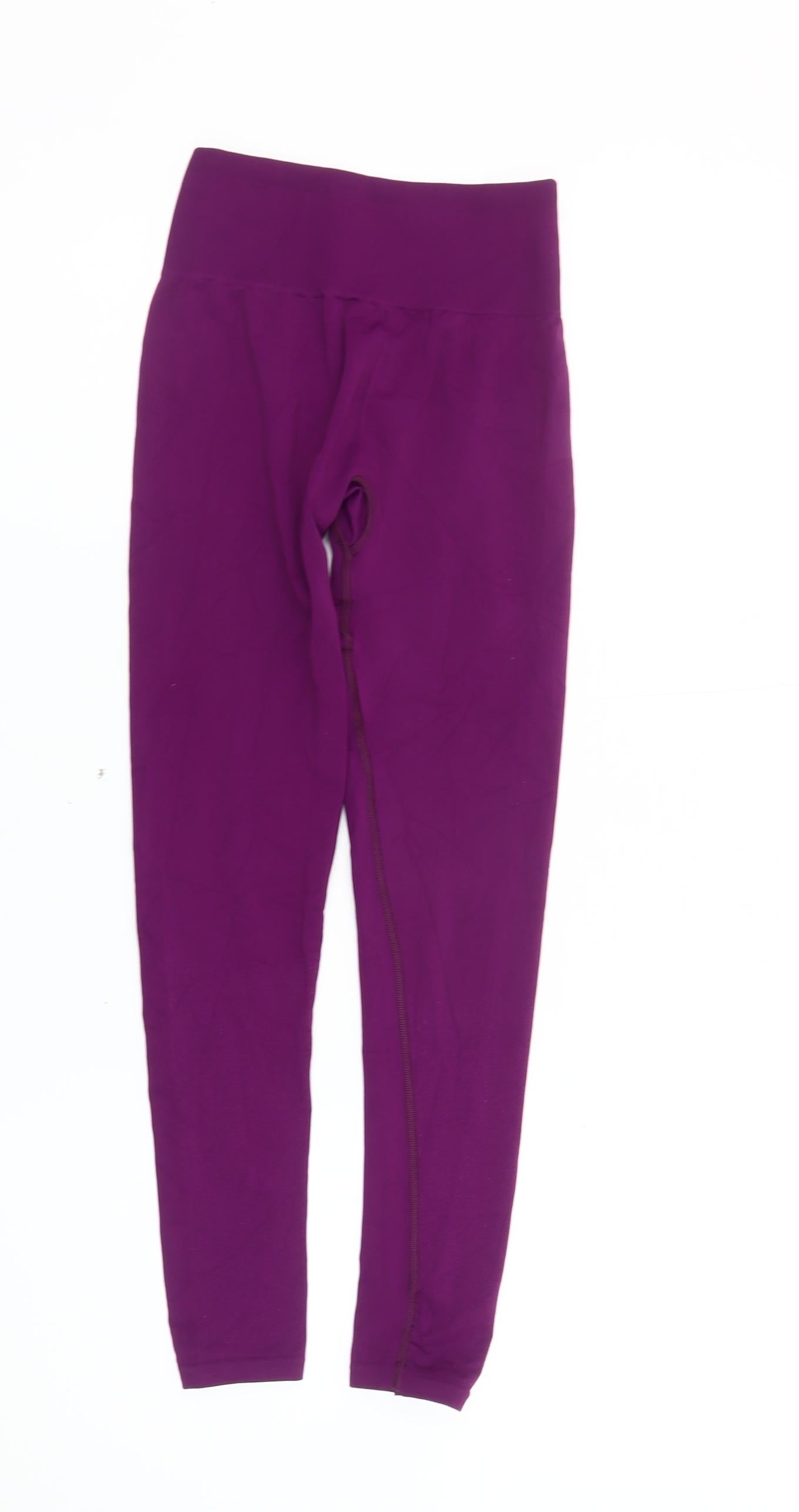 Gymshark Women's Purple Leggings XS for Gym & Training