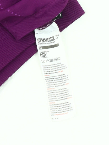 Gymshark Women's Purple Leggings XS for Gym & Training