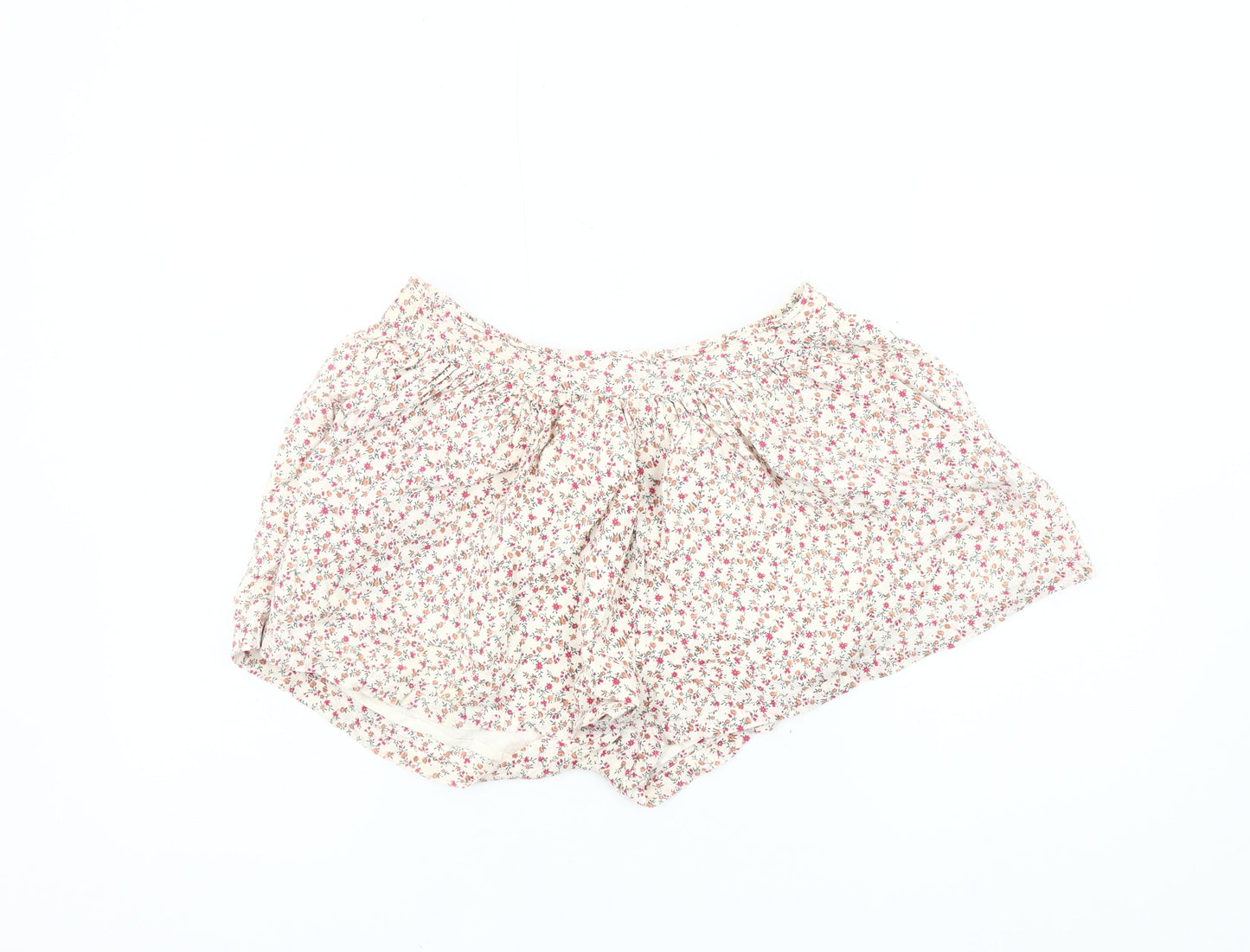 Jack Wills Women's Floral Cotton Shorts Size 8