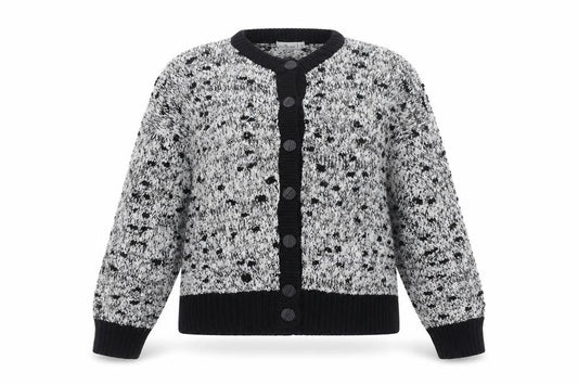 Womens UK Size 16 Littlewoods Black Cardigan Jumper