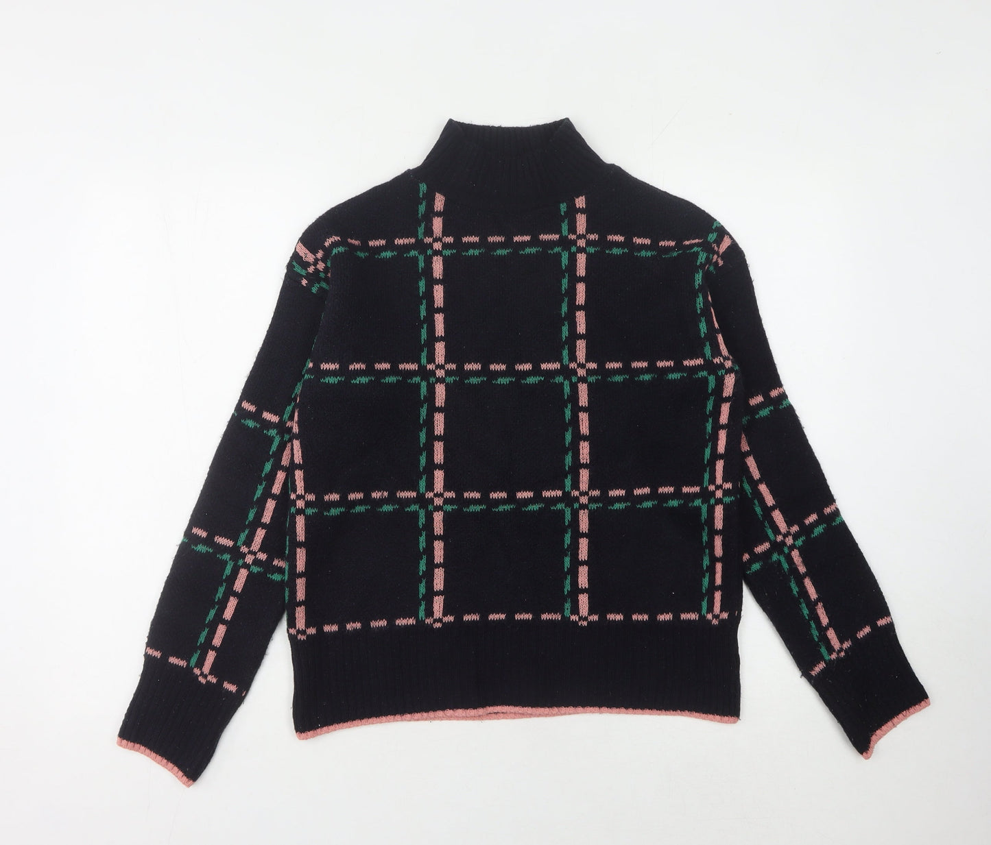 Womens UK Size XS NEXT Black Pullover Jumper