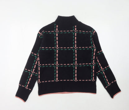 Womens UK Size XS NEXT Black Pullover Jumper