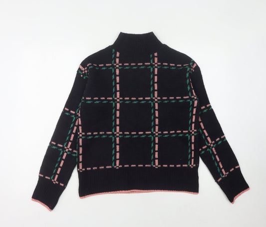 Womens UK Size XS NEXT Black Pullover Jumper