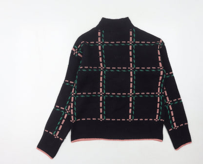 Womens UK Size XS NEXT Black Pullover Jumper