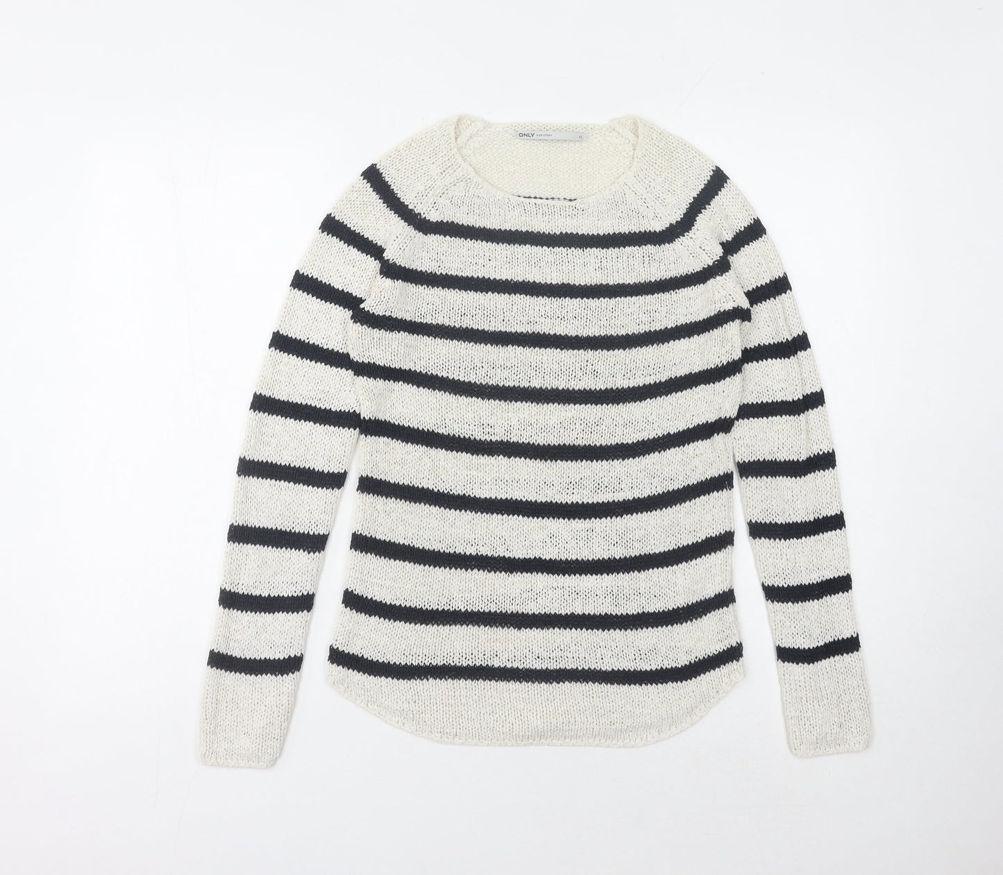Womens UK Size XS Only Multicoloured Pullover Jumper