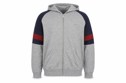 Brixton Men's Grey Full Zip Hoodie M