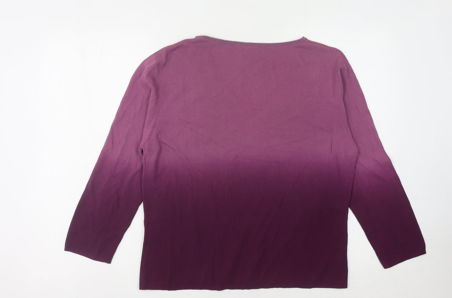Womens UK Size L Roman Originals Purple Pullover Jumper