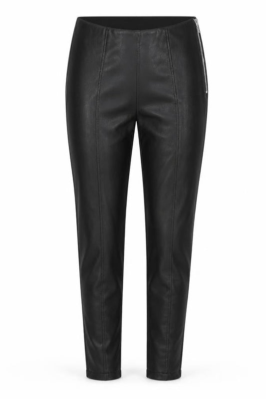 Womens UK Size 8 New Look Slim Fit Leggings Black Trousers