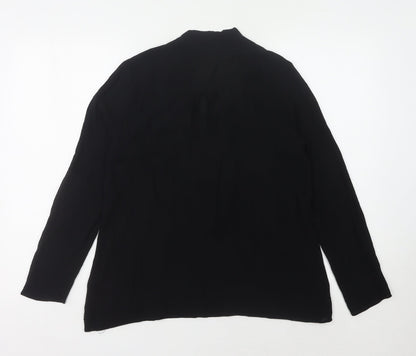 Womens UK Size 12 Marks and Spencer Black Basic Blouse