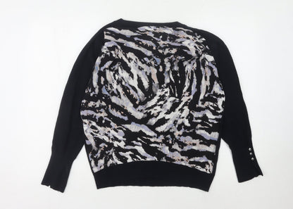 Womens UK Size M Mint Velvet Black Pullover Jumper