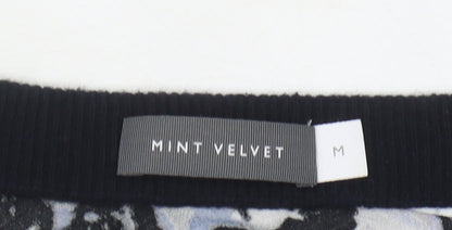 Womens UK Size M Mint Velvet Black Pullover Jumper