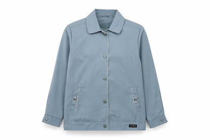 Womens UK Size 12 David Barry Blue Basic Jacket