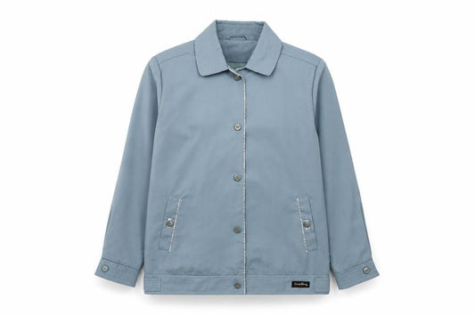 Womens UK Size 12 David Barry Blue Basic Jacket