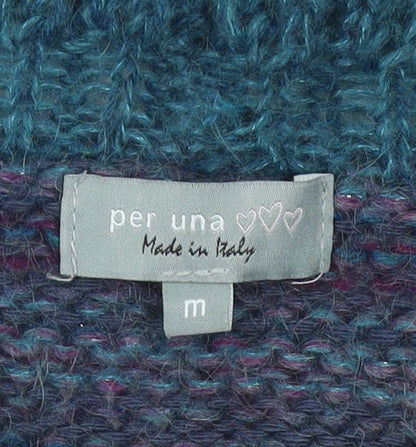 Womens UK Size M Per Una Multicoloured Cardigan Jumper