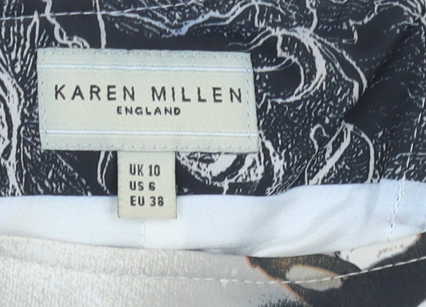 Karen Millen Women's Multicoloured Floral Dress