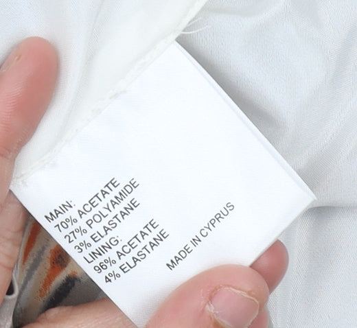 Karen Millen Women's Multicoloured Floral Dress