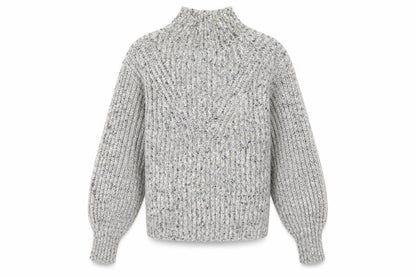 Marks and Spencer Women's Grey XS Chunky-Knit Jumper