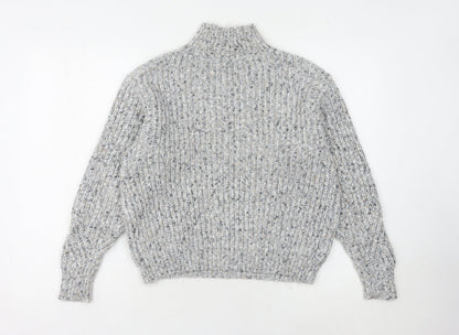 Marks and Spencer Women's Grey XS Chunky-Knit Jumper