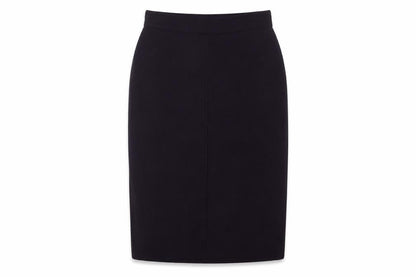 Front view of White Stuff Women’s Black Pencil Skirt, size UK 8
