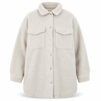 Womens UK Size XS New Look Beige Basic Jacket