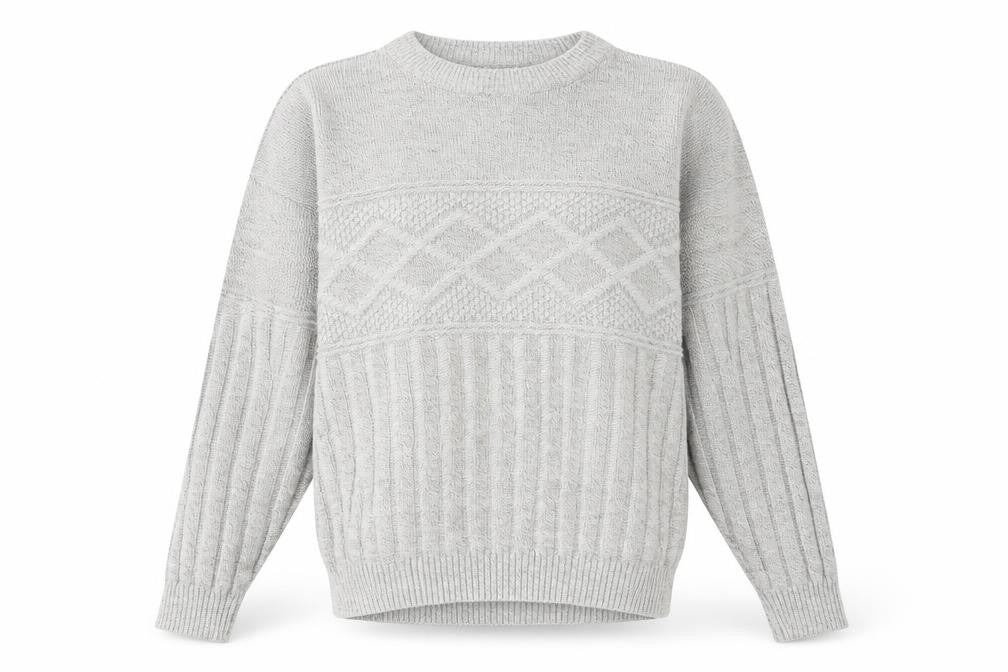 Womens UK Size M Casual Club Ivory Pullover Jumper