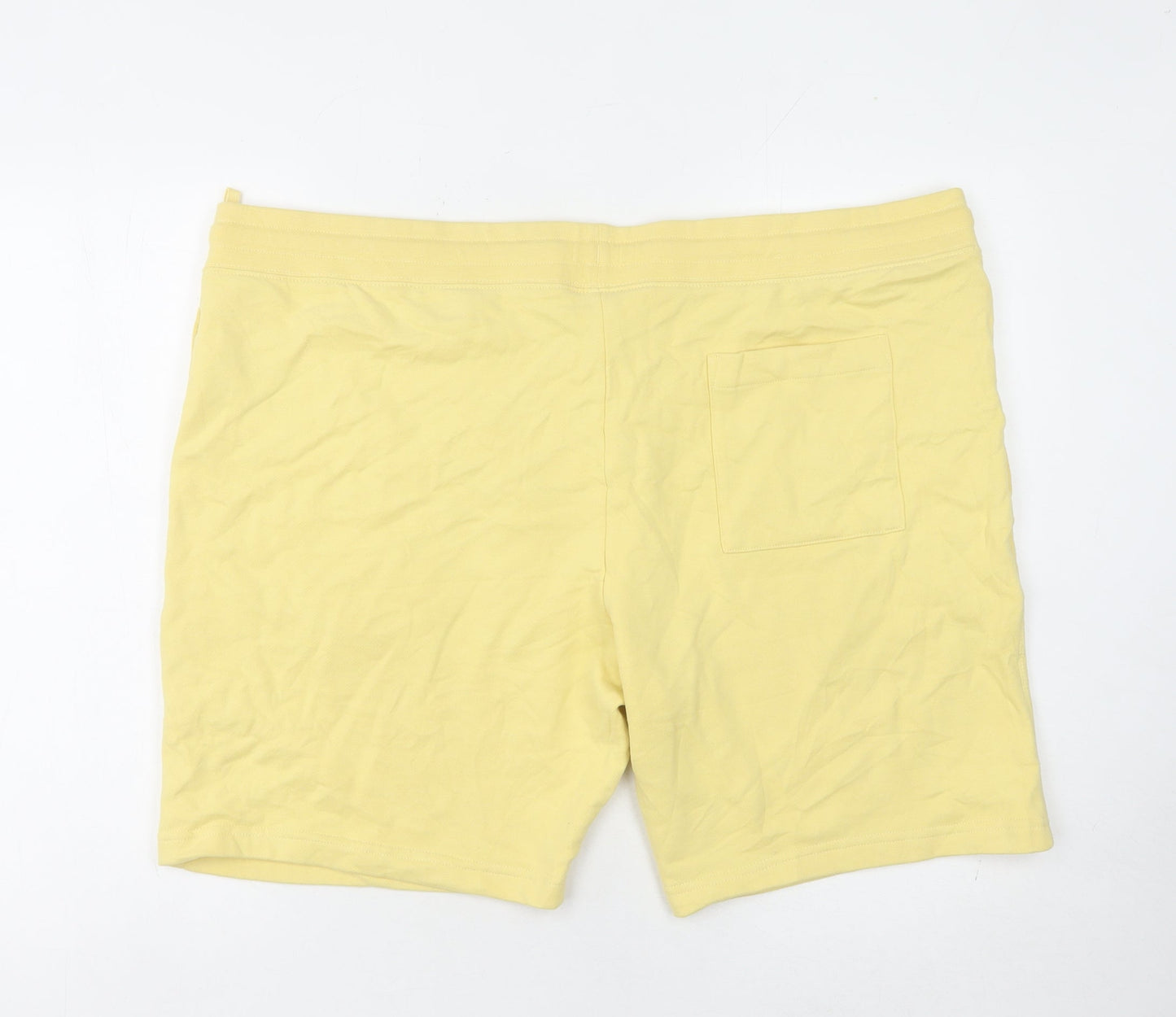 Marks and Spencer Men's Yellow 3XL Athletic Shorts