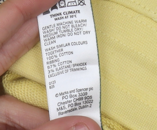 Marks and Spencer Men's Yellow 3XL Athletic Shorts