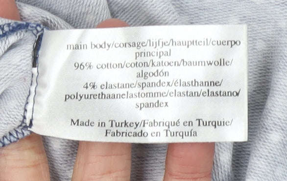 Laura Ashley Women’s Blue Polka Dot Dress Size 16