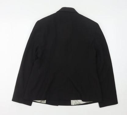BHS Women’s Black Blazer Size 14 Classic Fit