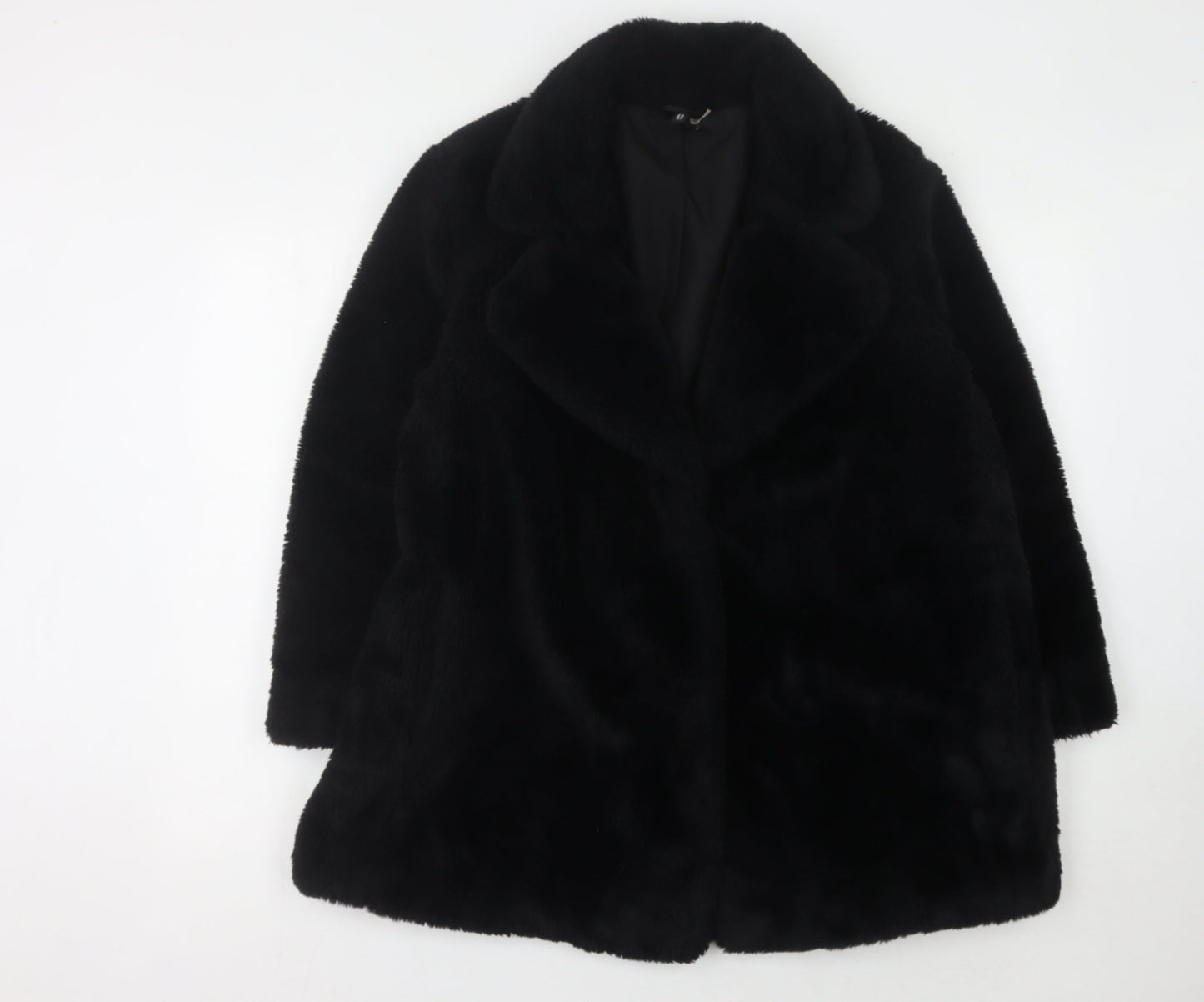 Womens UK Size L Divided Black Basic Jacket