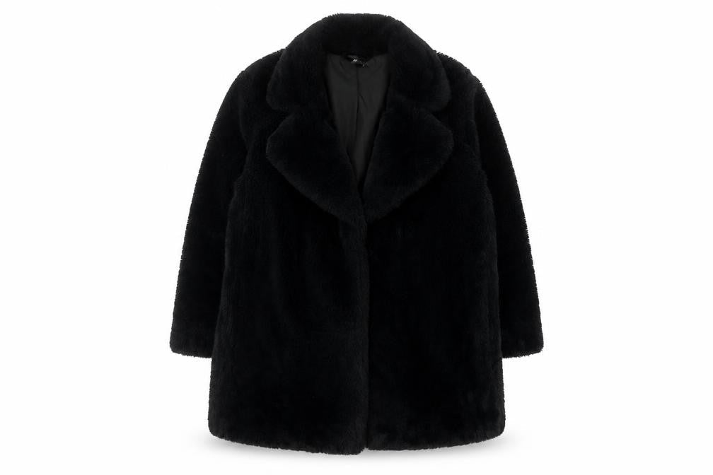 Womens UK Size L Divided Black Basic Jacket