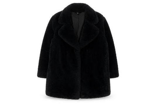 Womens UK Size L Divided Black Basic Jacket