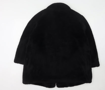 Womens UK Size L Divided Black Basic Jacket