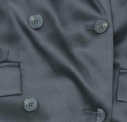 H&M Women's Black Long Blazer Size 14