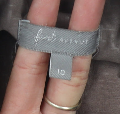 Avenue Women’s Brown Jacket Size 10, Casual & Stylish