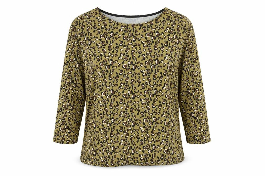 Womens UK Size L Alexara Multicoloured Basic T-Shirt