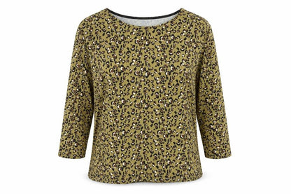 Womens UK Size L Alexara Multicoloured Basic T-Shirt