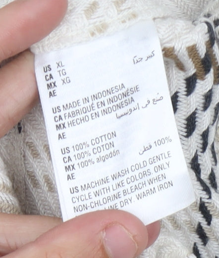 Sun Stone Women's Multicoloured Check Jacket XL