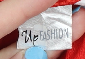 UpFashion Women's Red Tank Top, Size 18, Scoop Neck