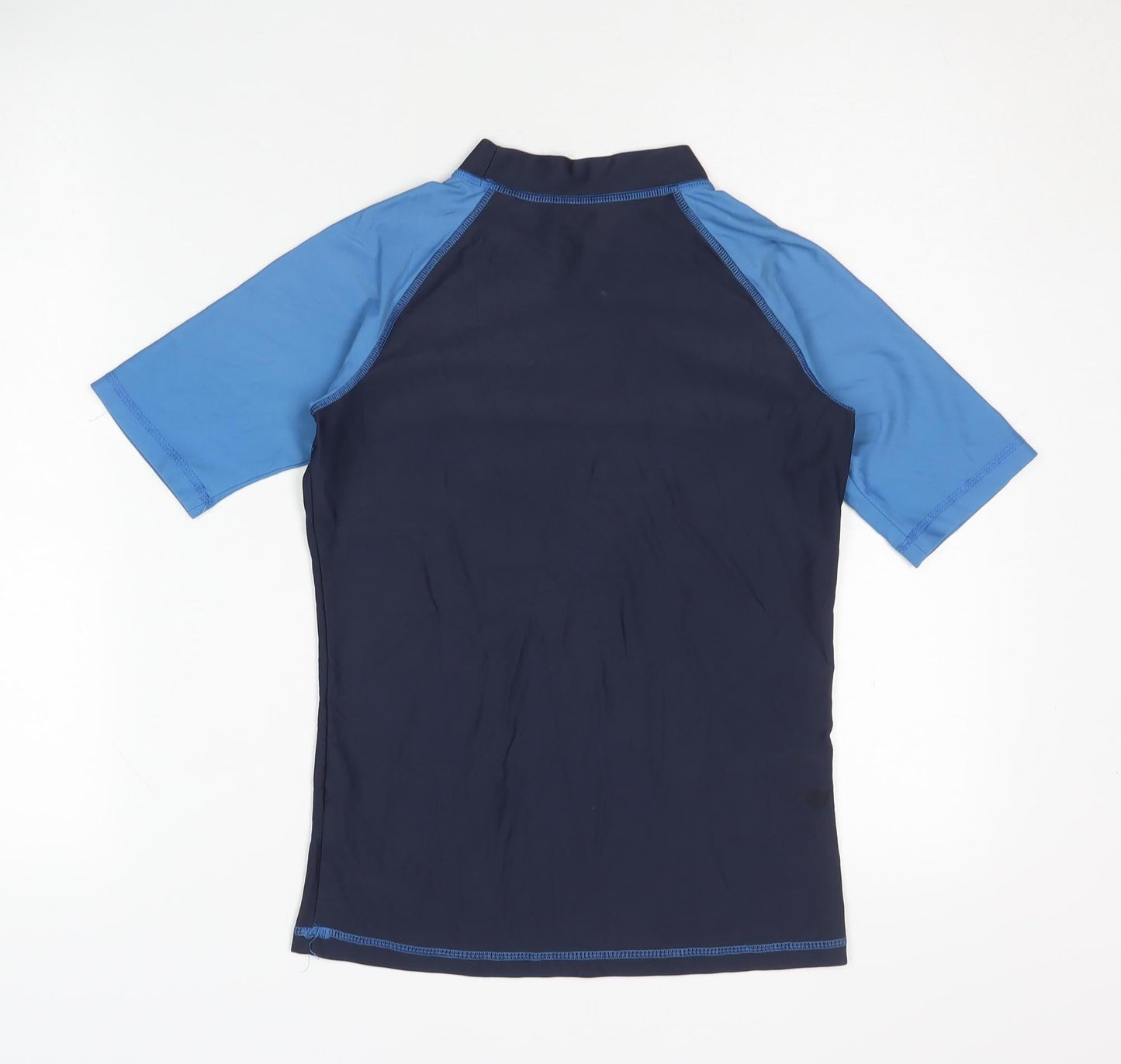 Pocopiano Boys Blue Surf Rash Guard XS
