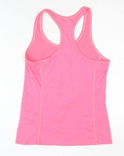 H&M Women's Pink Tank Top, Size S, Sleeveless Activewear