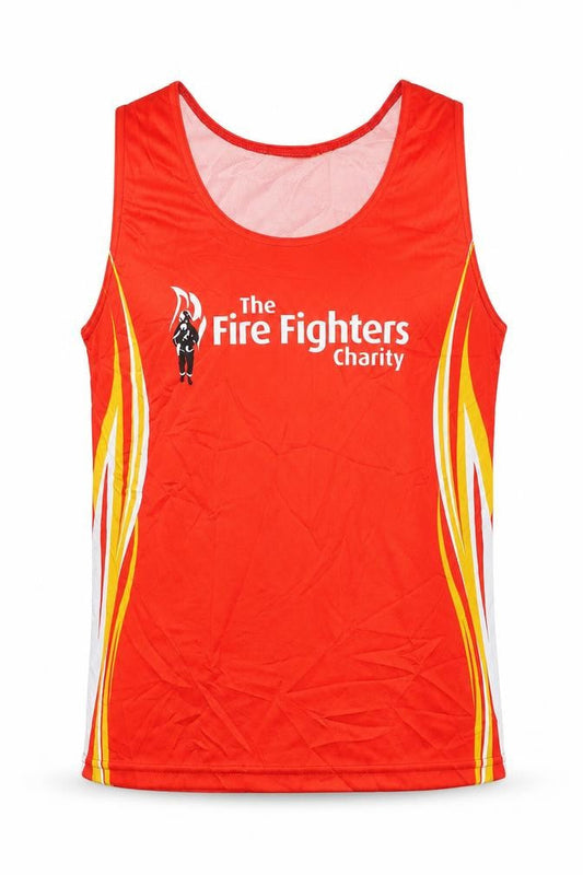 MAX Athlete Men's Red Tank Top, M, Athletic Fit