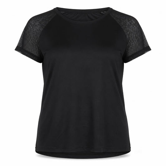 Crivit Women's Black Gym T-Shirt Size 10