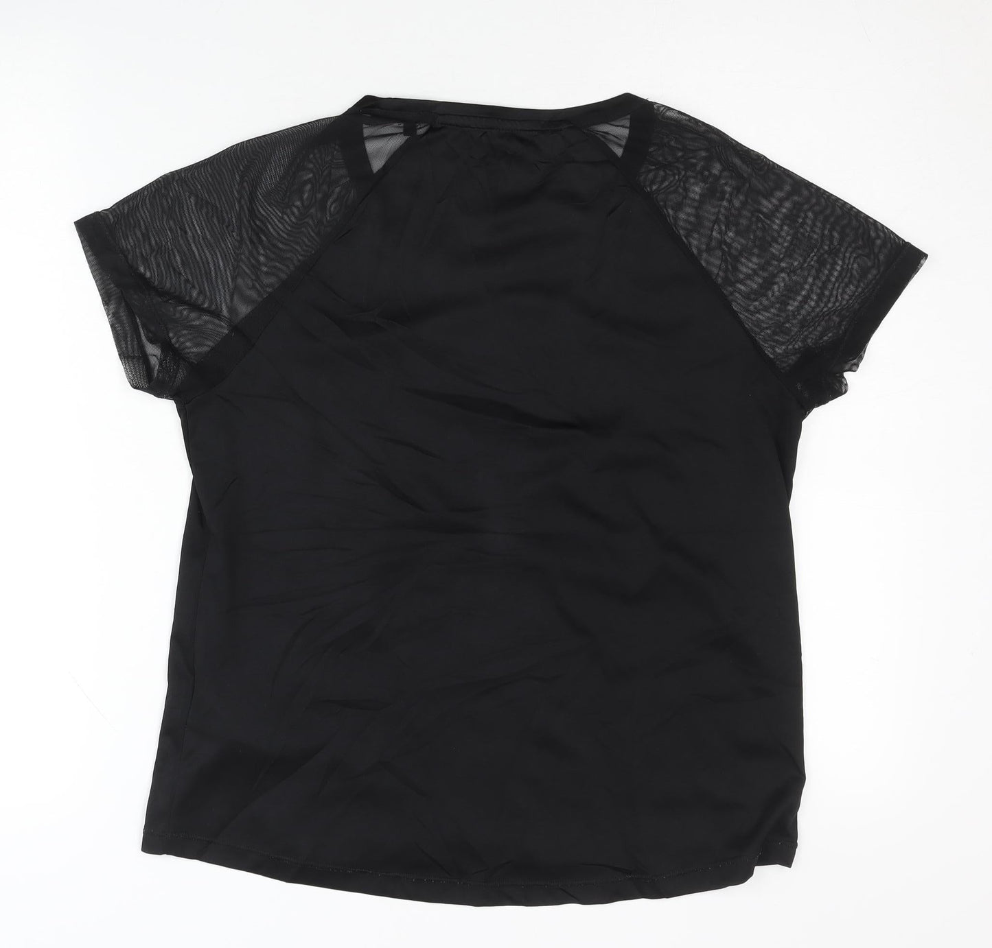 Crivit Women's Black Gym T-Shirt Size 10