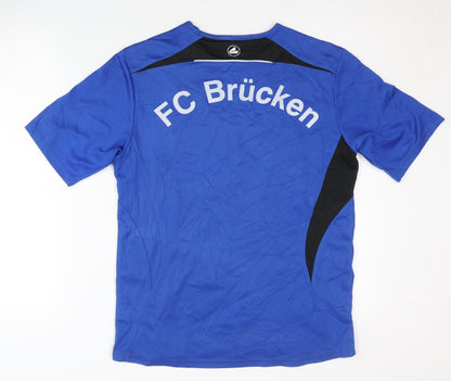 JAKO Men's Blue Football Jersey L