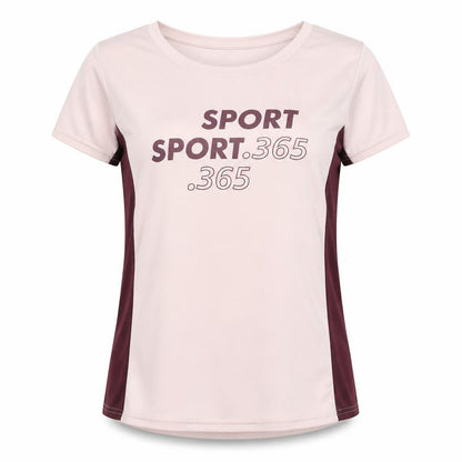 Work It Women's Pink Activewear T-Shirt Size 16 Sporty
