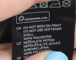 H&M Women's Grey T-Shirt S Basic Activewear