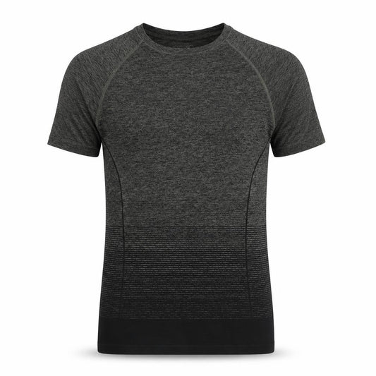 Ergonomixx Men's Green Athletic T-Shirt, Medium